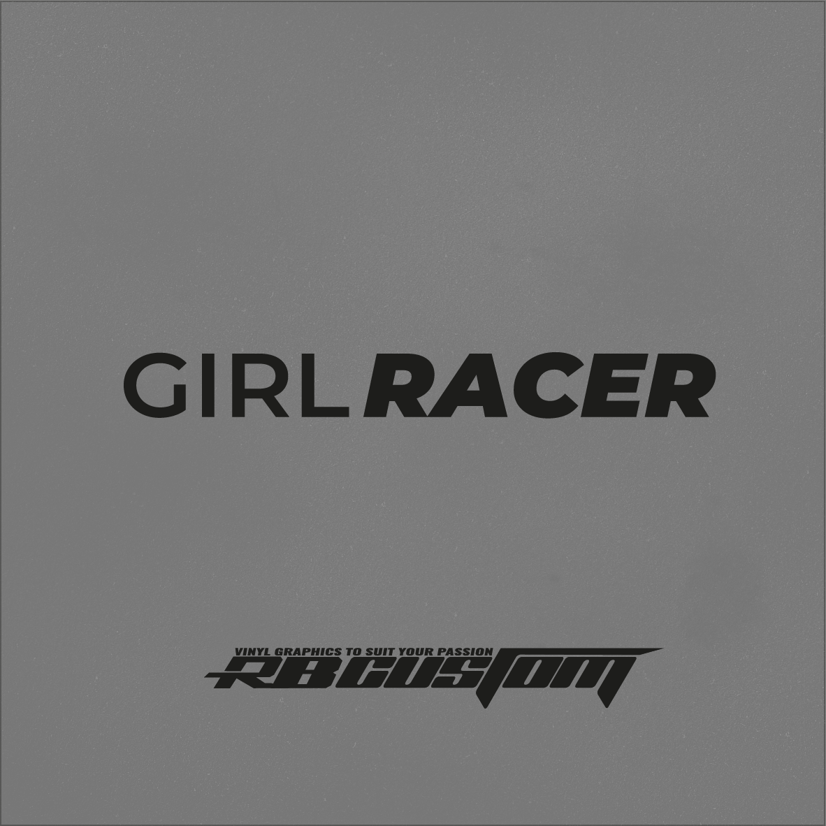 Girl racer Sticker