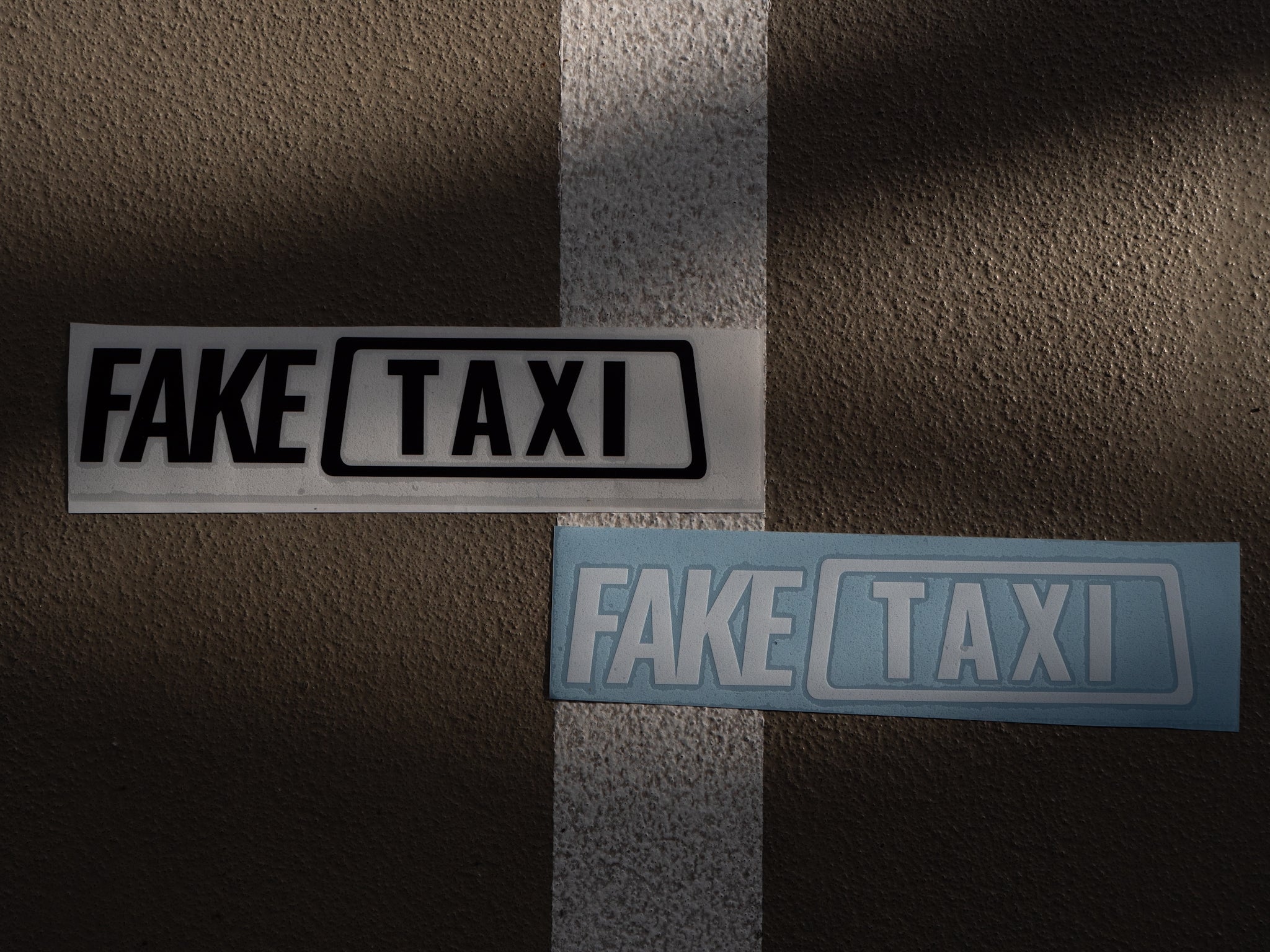 Fake taxi Back decall