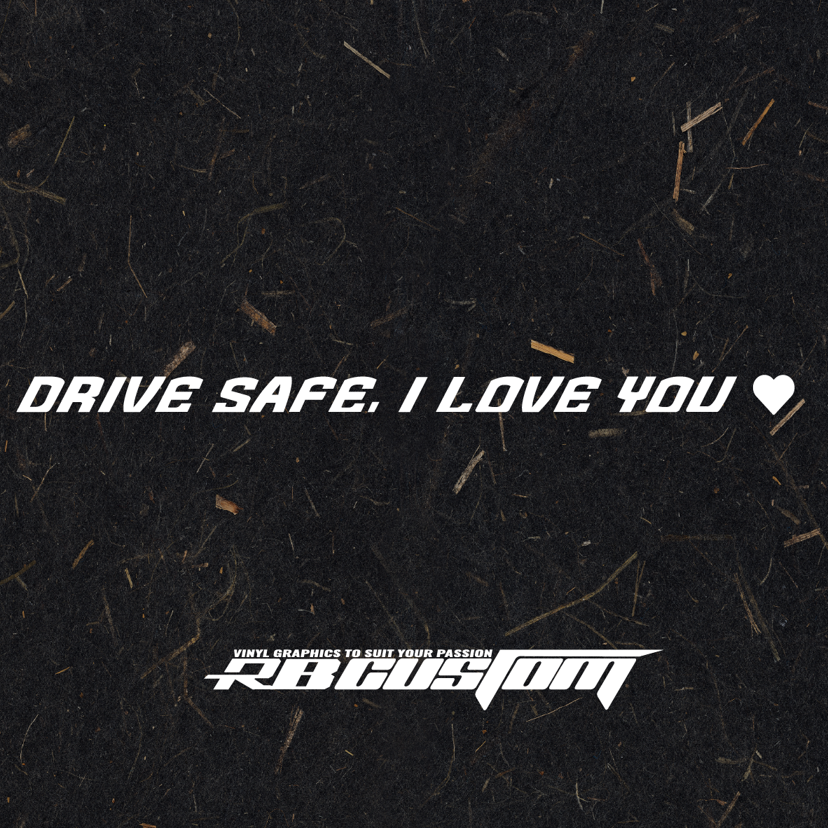 Keycord Drive safe, i love you full heart. Div kleuren